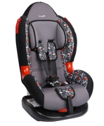 Siger KRES0295 Детское автомобильное кресло SIGER ART "Кокон ISOFIX" алфавит, 1-7 лет, 9-25 кг, группа 1/2