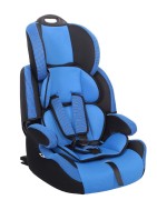 Siger KRES0476 Детское автомобильное кресло SIGER "Стар ISOFIX" синий, 1-12 лет, 9-36 кг, группа 1/2/3
