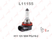 LYNXauto L11155 Bulb, spotlight| Bulb, headlight| Bulb, fog light| Bulb, cornering light